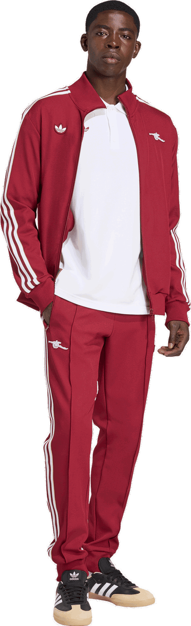 Поло тениска adidas Performance Arsenal Terrace Icons Long Sleeve Polo Бяло | JM9396, 4
