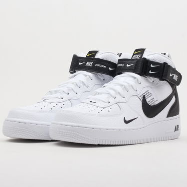Кецове и обувки Nike Air Force 1 Mid '07 LV8 ''White Black'' Бяло | 804609-103, 1