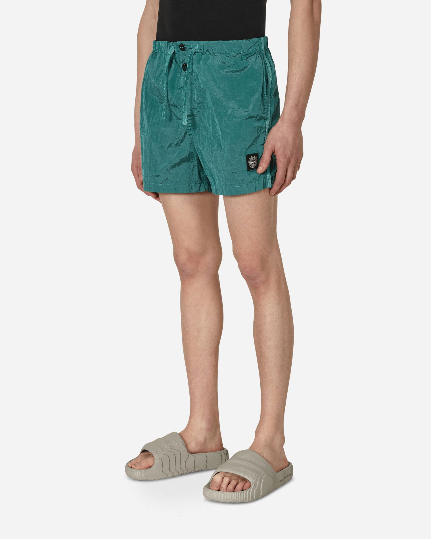 Бански Stone Island Nylon Metal Swim Shorts Зелено | MO1015B0643 V0042, 1