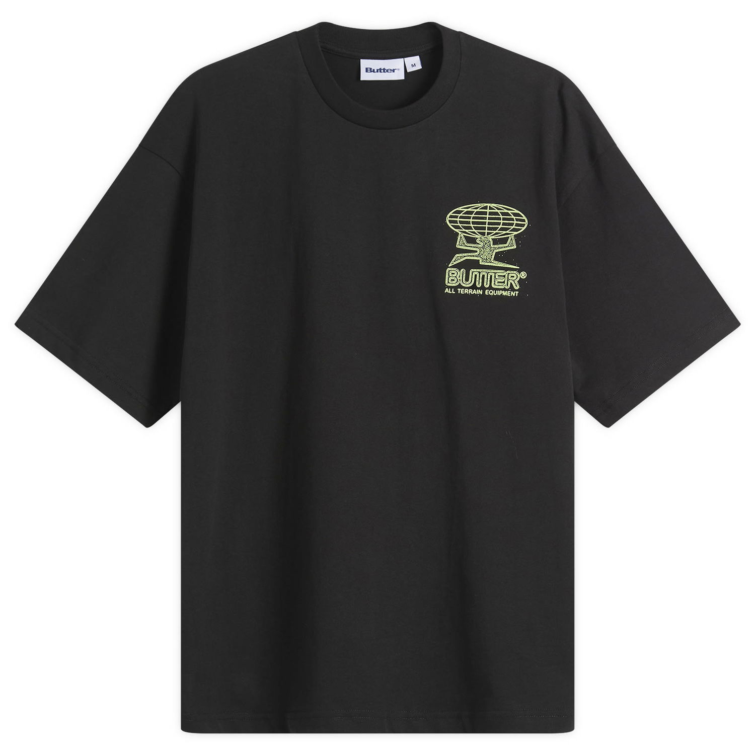Тениска Butter Goods Terrain Graphic T-Shirt Черно | BG254100-BLK, 1