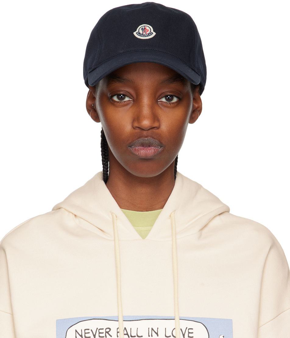 Шапка с козирка Moncler Logo Тъмно синьо | I10933B00040V0006, 0