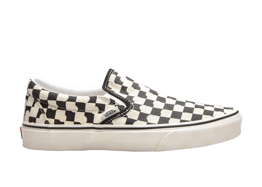 Кецове и обувки Vans Slip-On UV Ink Checkerboard Черно | VN0A33TB45R, 0