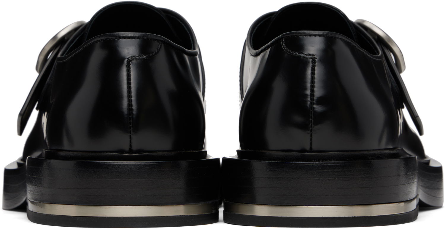 Кецове и обувки Jil Sander Jil Sander Leather Platform Loafers Черно | J33WR0014_P7032, 1