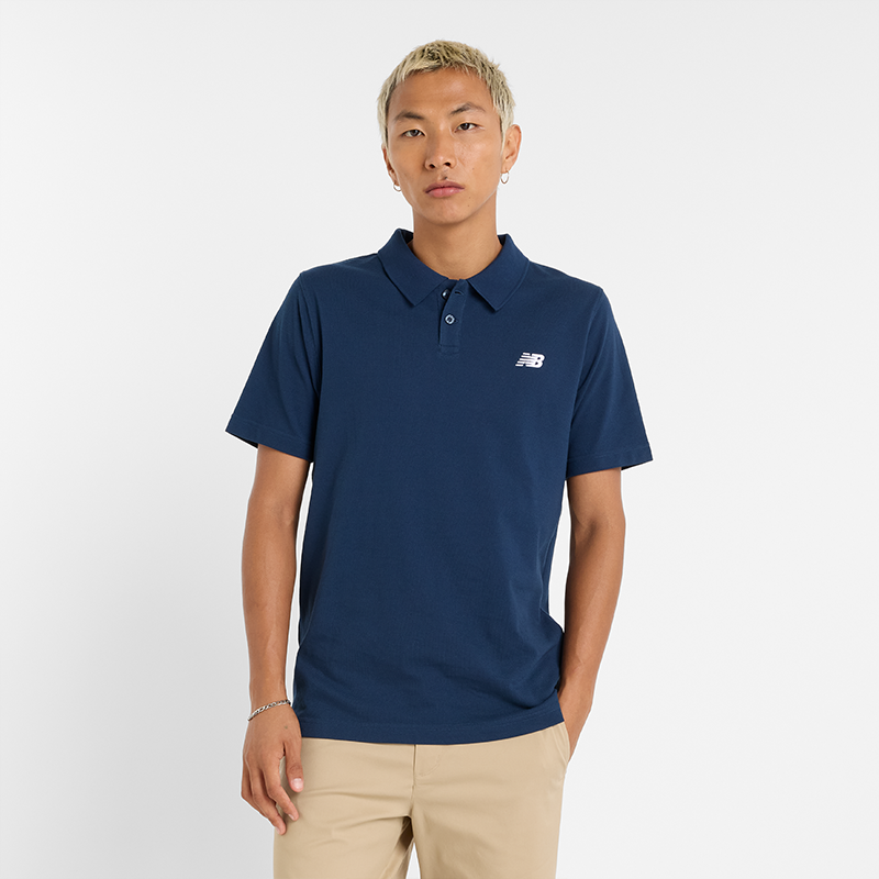 Поло тениска New Balance Polo Shirt Тъмно синьо | NBMT51519NNY, 0