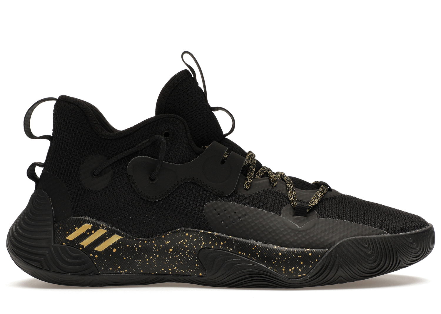 Кецове и обувки adidas Originals adidas Harden Stepback 3 Black Gold Metallic Черно | GY8631, 0