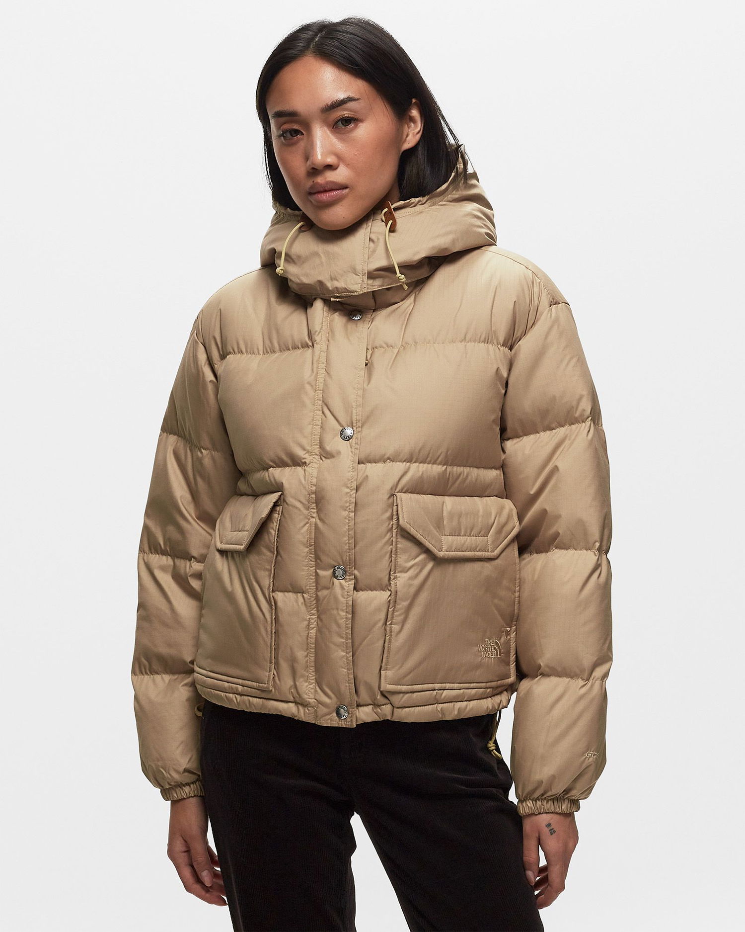 Пухо яке The North Face 71 Sierra Down Short Jacket Бежово | NF0A7US4LK51, 1