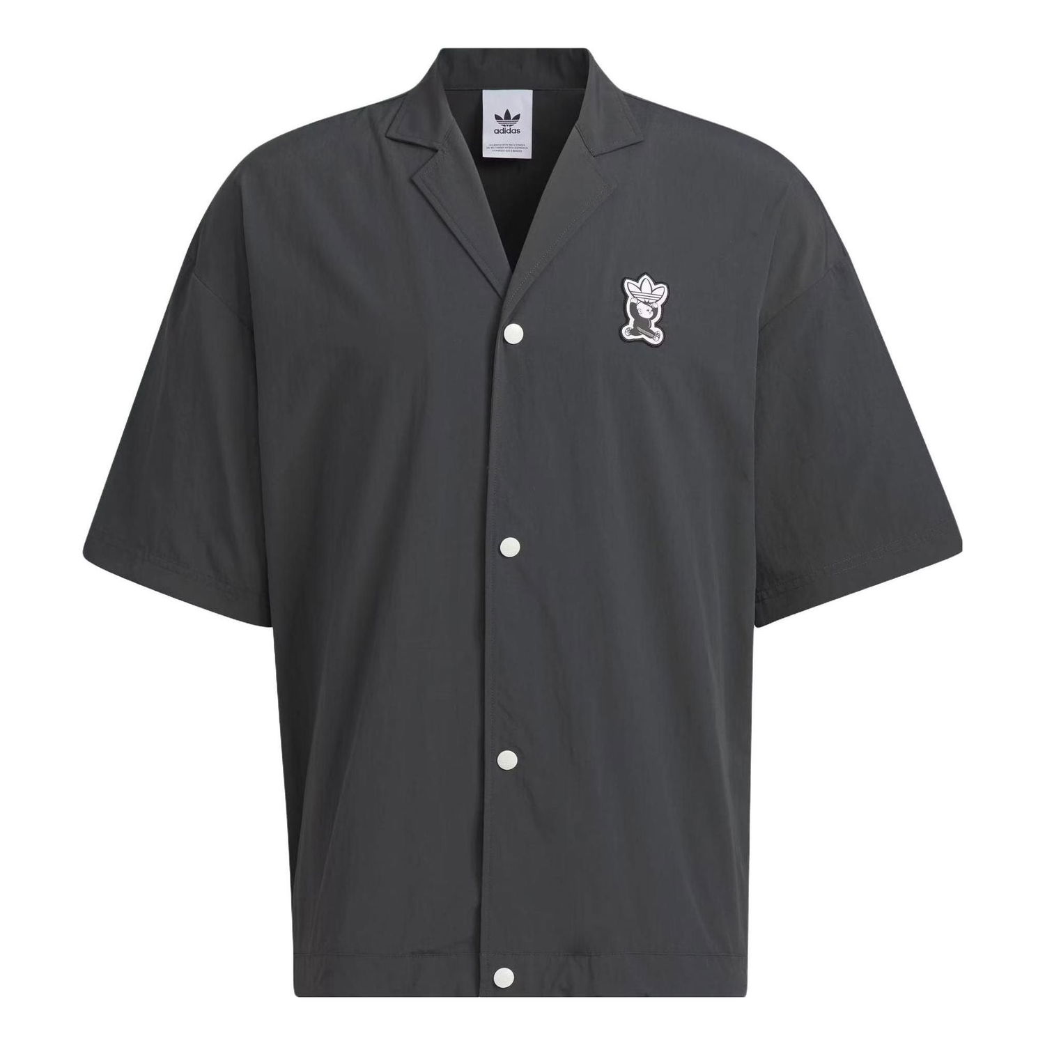 Риза adidas Originals Originals TOC Short Sleeve Shirt Черно | IN1012, 0
