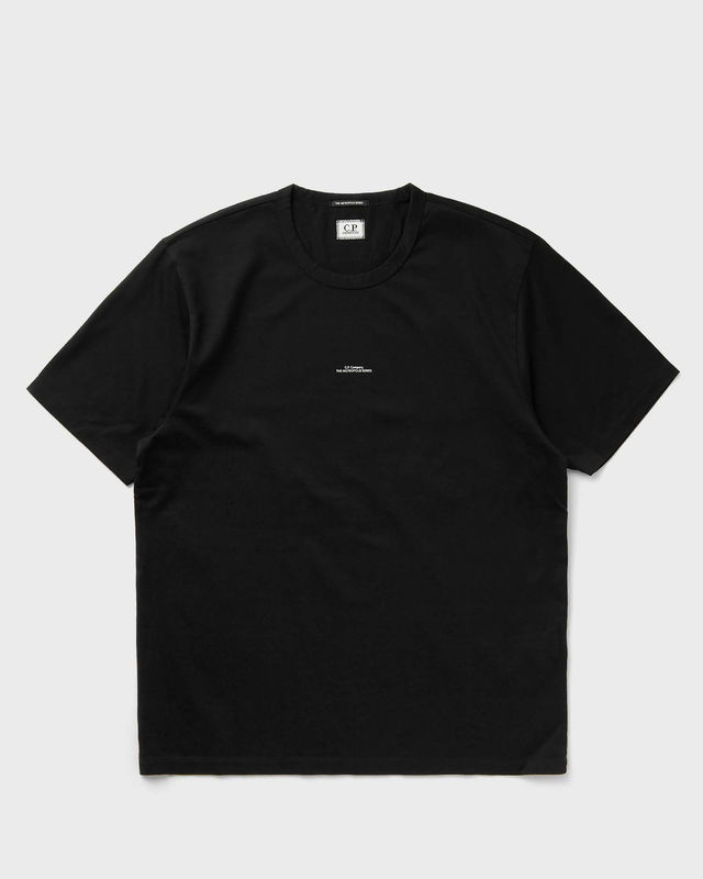 METROPOLIS SERIES MERCERIZED JERSEY PRINTED LOGO TEE