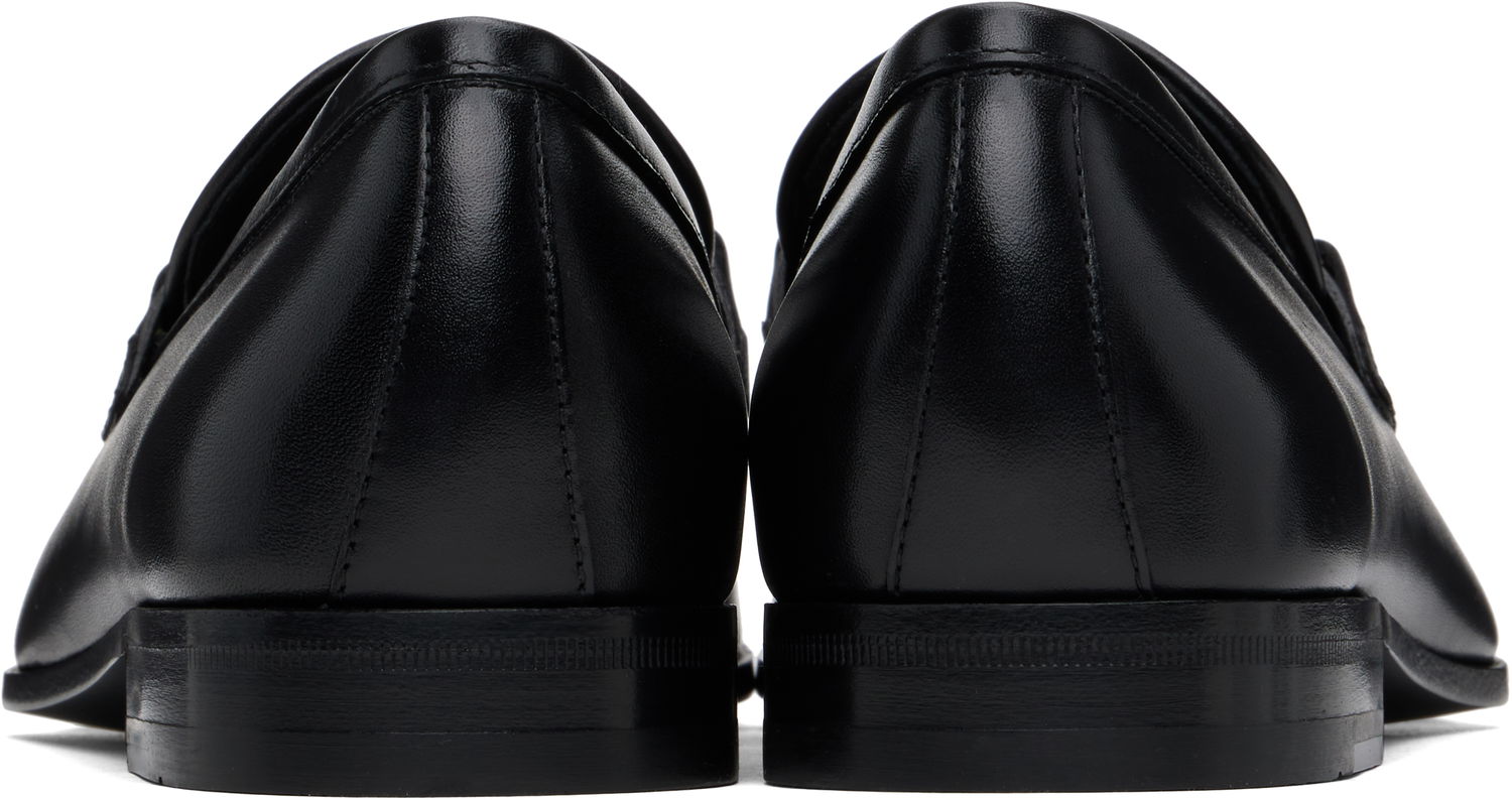 Кецове и обувки FERRAGAMO Salvatore Ferragamo Gancini Ornament Loafers Черно | 778978, 1