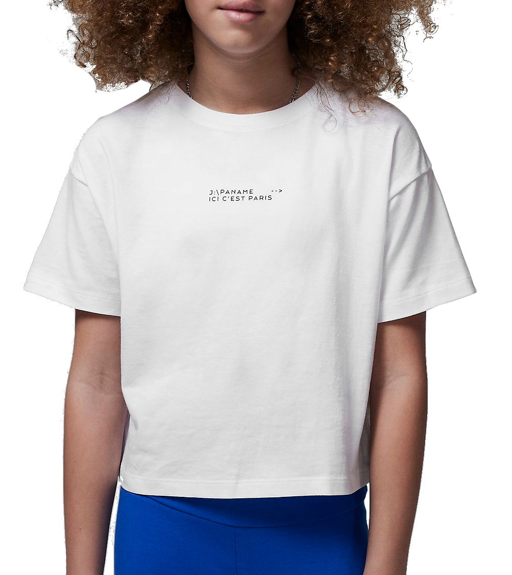 Тениска Jordan PSG x Tee Бяло | 45b571-001, 0