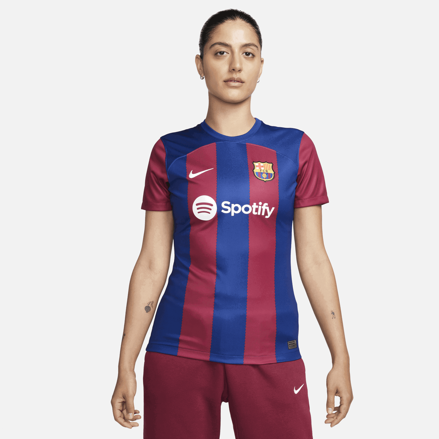 Фланелка Nike Dri-FIT FC Barcelona Stadium 2023/24 Червено | DX2729-456, 0