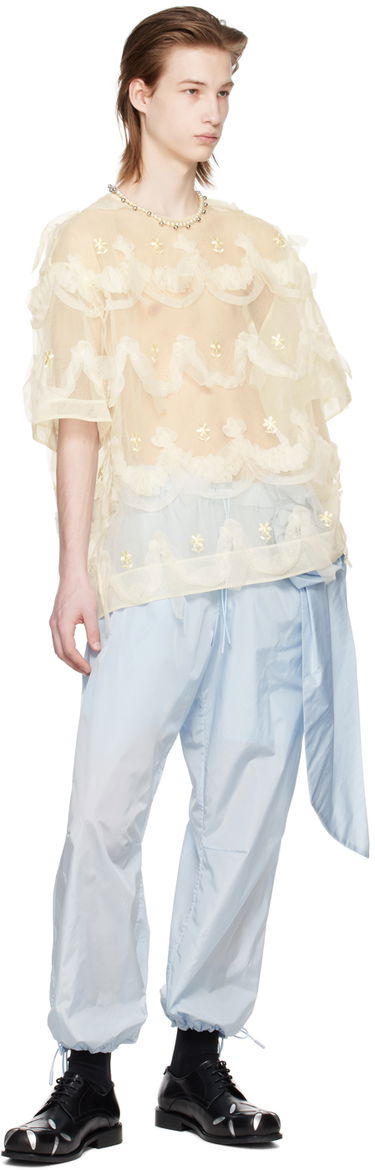 Тениска Simone Rocha Simone Rocha Embroidered Cake T-Shirt Жълто | 5151 1069, 3