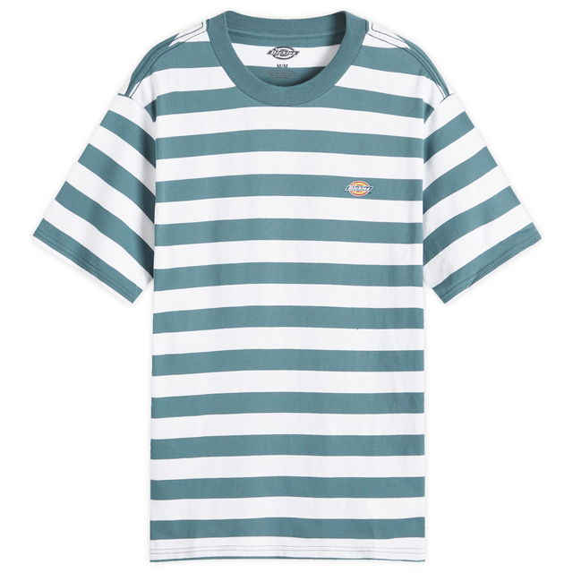 Men's Rivergrove Stripe T-Shirt in Lincoln Green, Size Large | END. Clothing