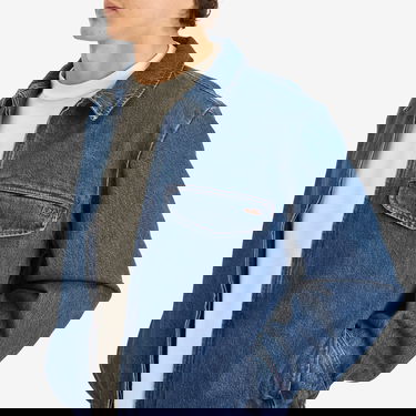 Яке A.P.C. A.P.C. Men's Fabrizio Zipped Denim Jacket Синьо | COHJK-H32015-IAL, 5