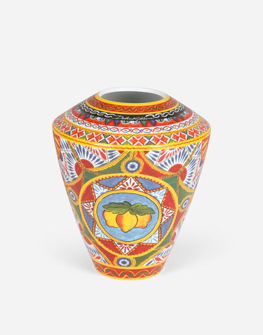 Домашен декор Dolce & Gabbana Dolce & Gabbana Large Amphora Porcelain Vase Многоцветен | TCC198TCAMVUC067, 1