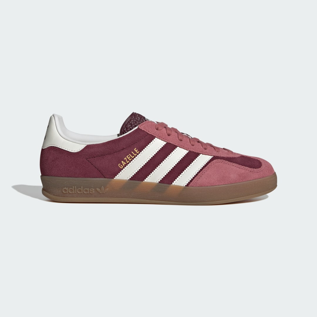 Кецове и обувки adidas Originals Gazelle Indoor Бургунди | IF9647, 1