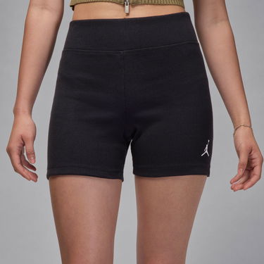 Къси панталони Jordan Brooklyn Essentials Ribbed 4 Inch Shorts Черно | IB9882-010, 1