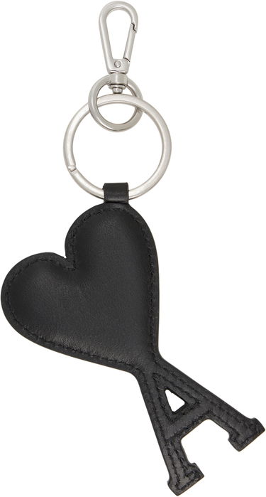 Ключодържатели AMI AMI de Coeur Leather Keychain Бежово | UKR915.853, 4