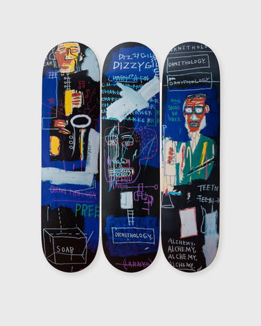 Домашен декор The Skateroom Jean-Michel Basquiat Horn Players Deck 3-Pack Многоцветен | 5407006110286, 0