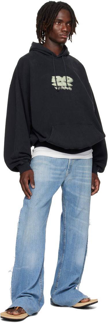 Суитчър VETEMENTS Vetements 'DVD' Oversized Hoodie Черно | UH76HD380B, 3