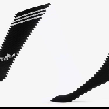 Чорапи adidas Performance 3-Stripes Knee Socks - 2 Pairs Черно | JV7413, 1