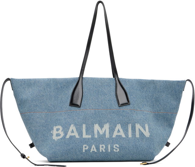 Track Denim Tote