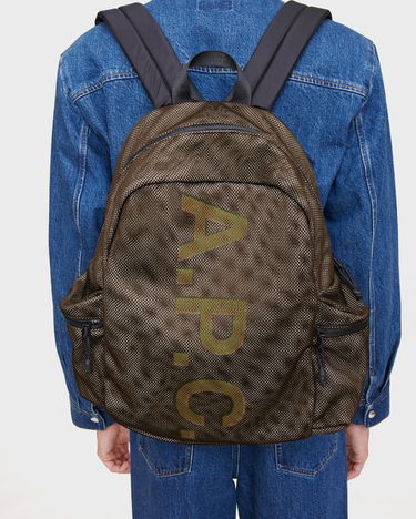 Раница A.P.C. SAC A DOS TECH REBOUND Зелено | PSAEU-H62242-TCA, 2