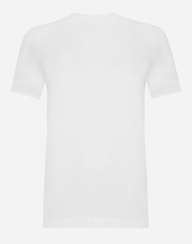 Тениска Dolce & Gabbana T-shirt M/corta Giro Бяло | F8U08ZG7B3UW0800, 1