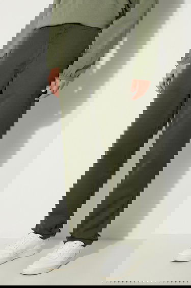 Панталони Carhartt WIP Plain Straight-Leg Master Pant Trousers Зелено | I034233.66602, 3