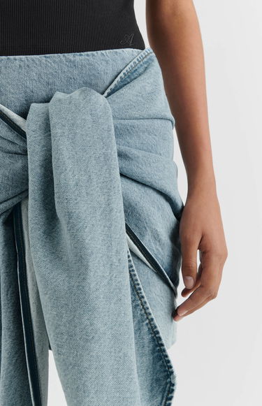Пола AXEL ARIGATO Hydra Wrap Skirt Сиво | A2163001, 5