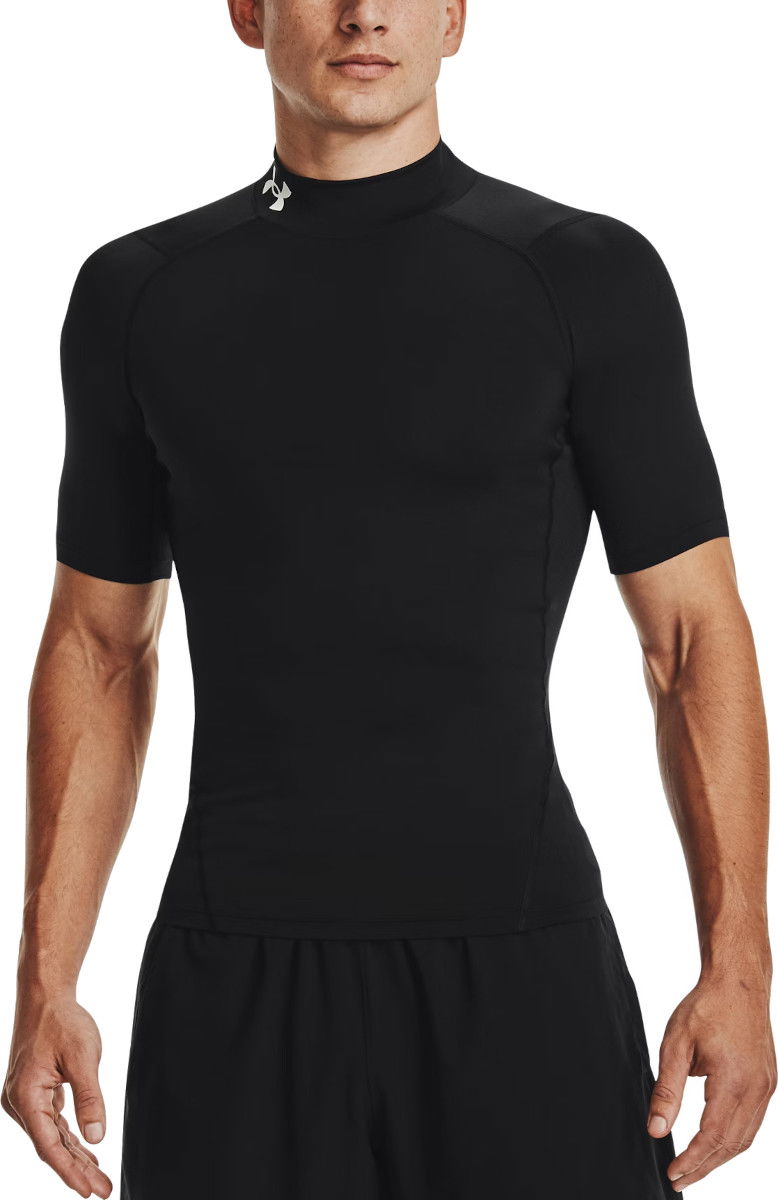 Тениска Under Armour Under Armour HG Armour Comp Mock Short Sleeve T-Shirt Черно | 1372586-001
