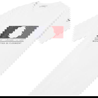 Тениска Moncler Box Logo T-Shirt White Бяло | 8C000-19-8390T-002, 0