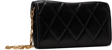 Портфейл Burberry Burberry Rocking Horse Chain Strap Quilted Wallet Bag Черно | 8103260, 2