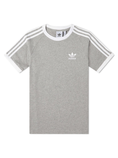 Тениска adidas Originals 3 Stripe Tee Сиво | IA4848