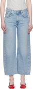 AGOLDE Low Curve Fray Jeans