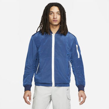 Яке Nike Sportswear Style Essentials Lined Bomber Jacket Синьо | DM6698-407, 0