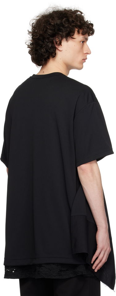 Тениска Comme des Garçons Homme Plus Polyester Piqué T-Shirt Черно | PO-T020-051, 2