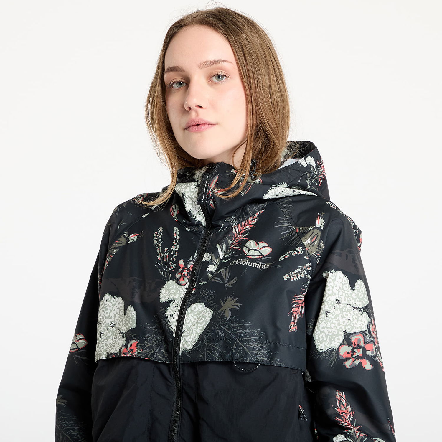 Ветровка Columbia Columbia Spire Valley™ Printed Windbreaker Черно | 2116491010, 1
