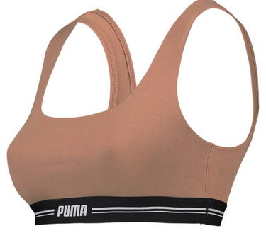Сутиен Puma Scoop Neck Top Sport-BH Бежово | 701219354-002, 2