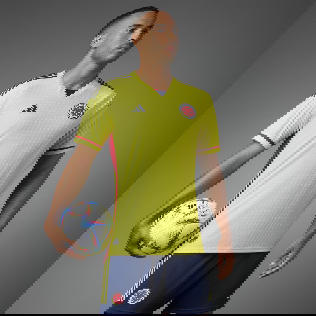 Фланелка adidas Originals Colombia 22 Authentic Home Jersey Жълто | HB9172, 0