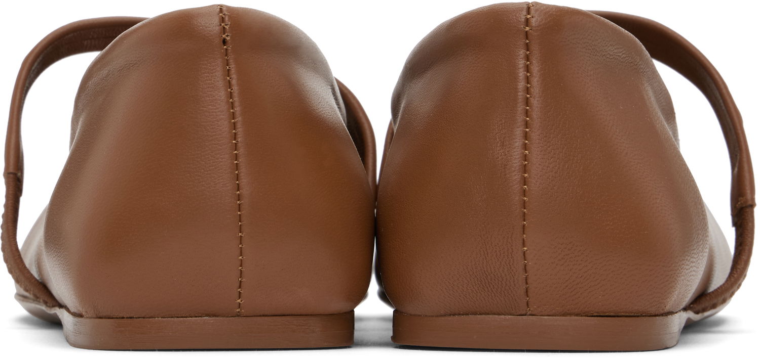 Кецове и обувки Marni Marni Mary Jane Ballerina Flats Кафяво | MJMS007700 P3628, 1