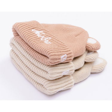 Шапка New Era New Era Knit Beanie with Ears (52-54 cm) Бежово | 60580874, 3