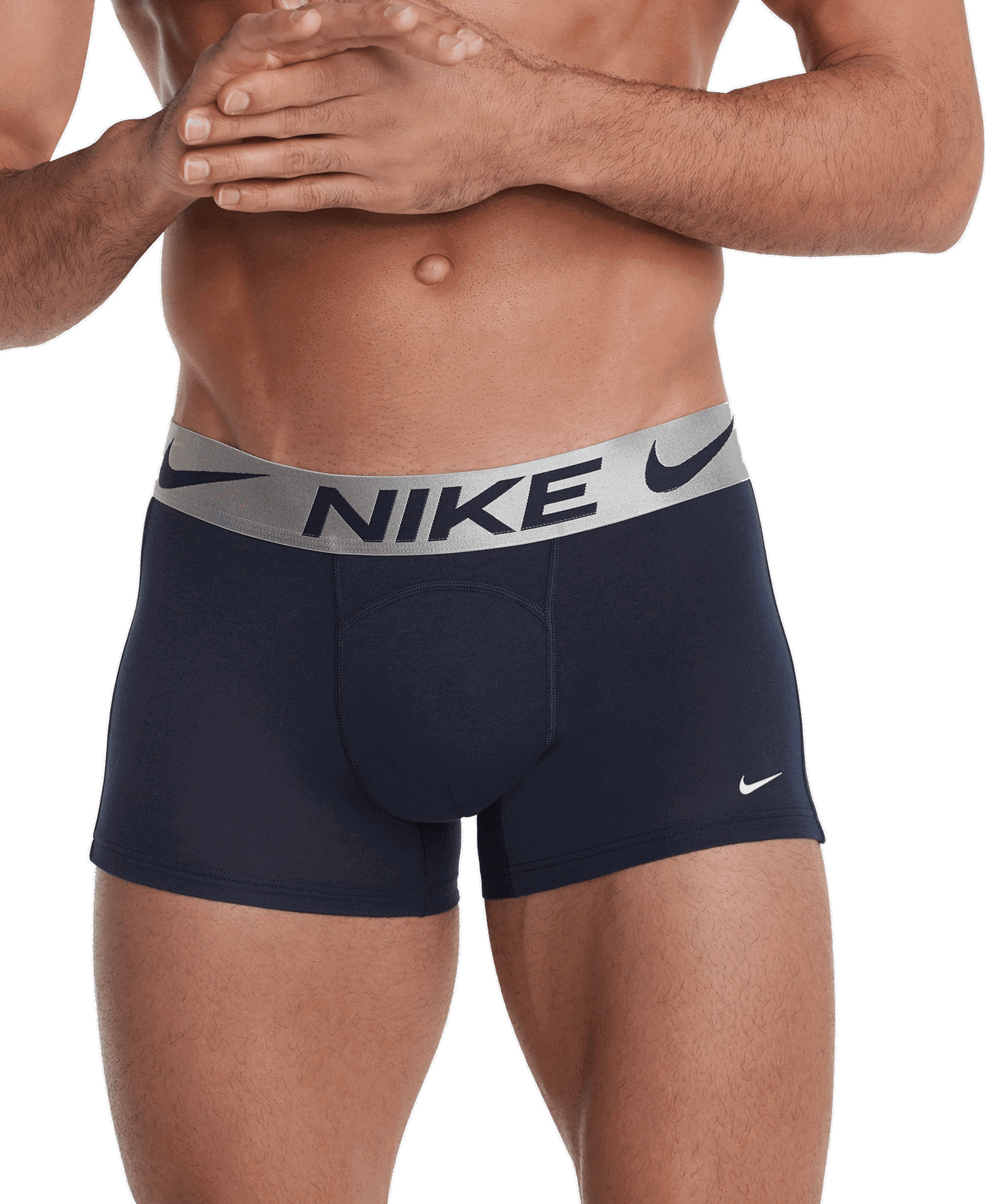 Боксерки Nike Boxers Cotton Modal Long Синьо | ke1021-940, 1