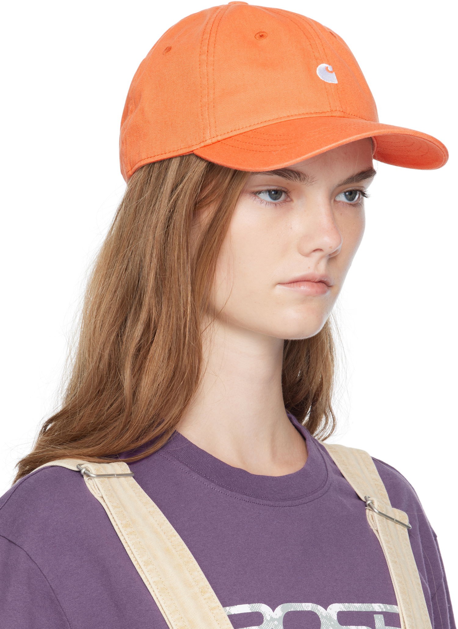 Шапка с козирка Carhartt WIP Madison Logo Cap Оранжево
 | I023750 32UXX, 1