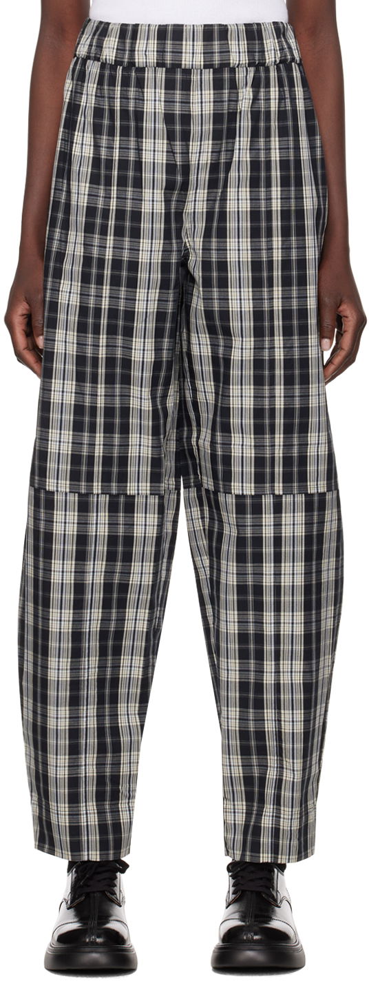 Панталони GANNI Curve Trousers Черно | F8808, 0