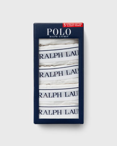 Боксерки Polo by Ralph Lauren CLASSIC TRUNK-5 PACK Бяло | 714864292010, 2