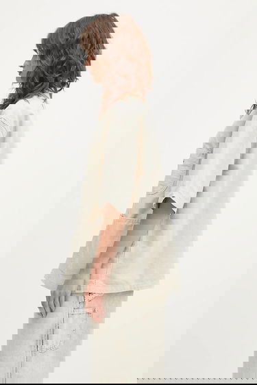 Риза Carhartt WIP Michigan Short-Sleeve Linen Blend Regular Fit Classic Collar Shirt Бежово | I035573.502, 1