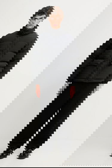 Пухо яке MAISON KITSUNÉ Maison Kitsuné Oversize Quilted Puffer Черно | PM02230WQ4070, 6