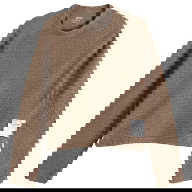 Суитчър Satisfy GhostFleece AD Long T-Shirt Кафяво | 21020-FA, 1