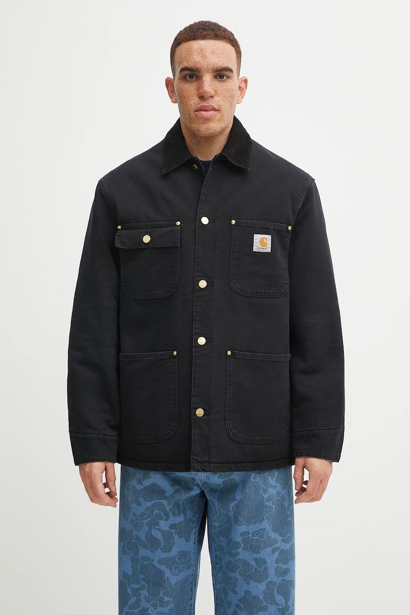 Яке Carhartt WIP Cotton Transitional OG Chore Coat Черно | I035613.00E4O
